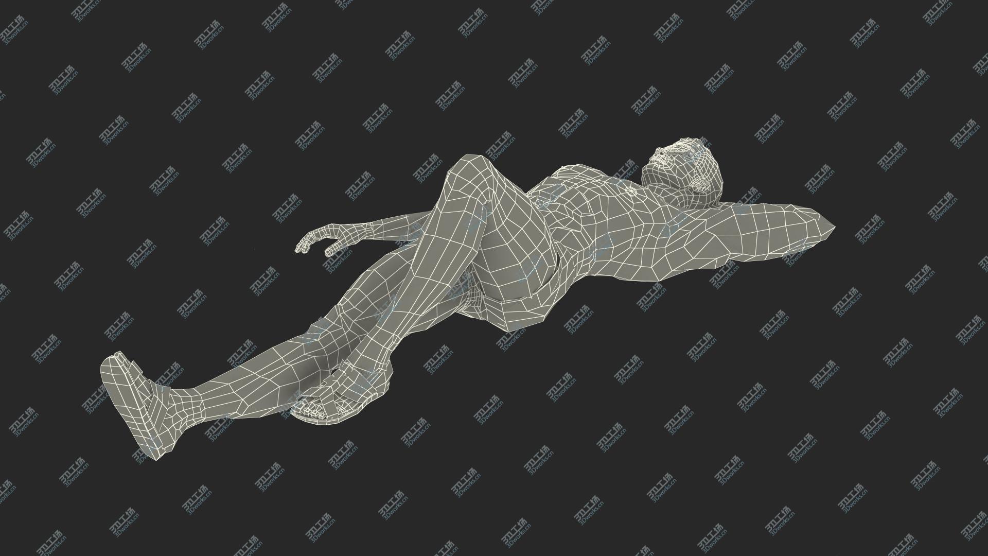 images/goods_img/20210319/3D Man in Swimwear Sunbathing model/3.jpg